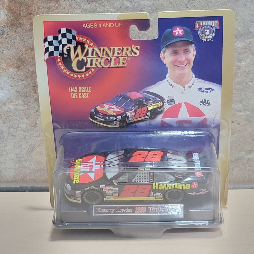 Nascar Winners Circle Texaco Havoline Ford Taurus Racecar 1998 Kenny Irwin's #28